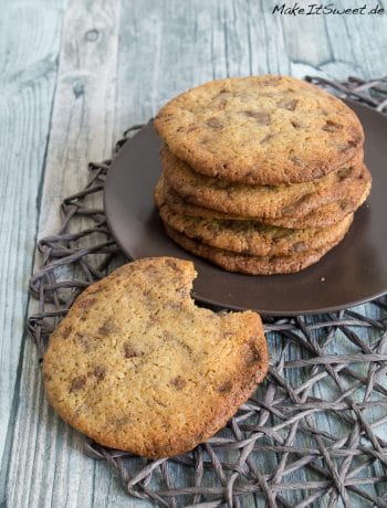 Cookies mit Schokoladenstücken - Cookies Schokolade einfach Rezept