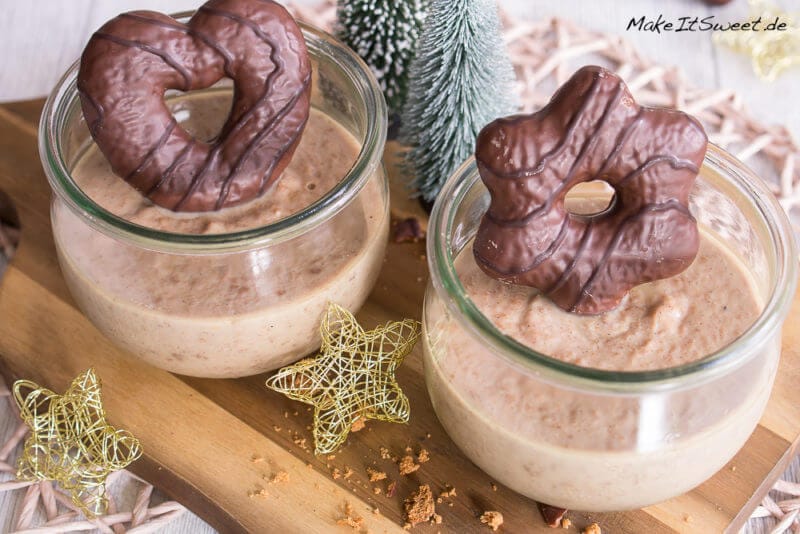 Einfacher Lebkuchenpudding - Lebkuchenpudding Rezept Dessert Nachtisch Weihnachten 2
