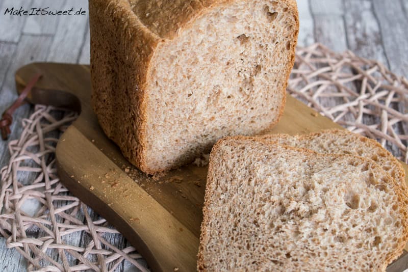 Einfaches Joghurtbrot mit Kleie Brotbackautomat 3 Einfaches Joghurtbrot mit Kleie Brotbackautomat - Joghurt Weizenkleie Brot BBA Brotbackautomat Rezept schnell einfach