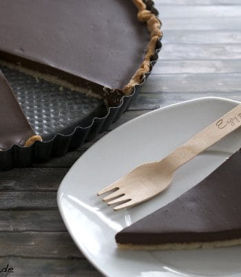 Einfache Tarte au chocolat - Tarte au chocolat Schokolade Schokoladentarte Rezept