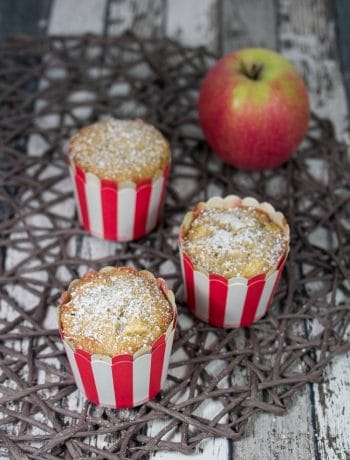 Muffins mit Apfel und Zimt - Apfel Zimt Muffins Vegetarisch einfach Vanille Rezept
