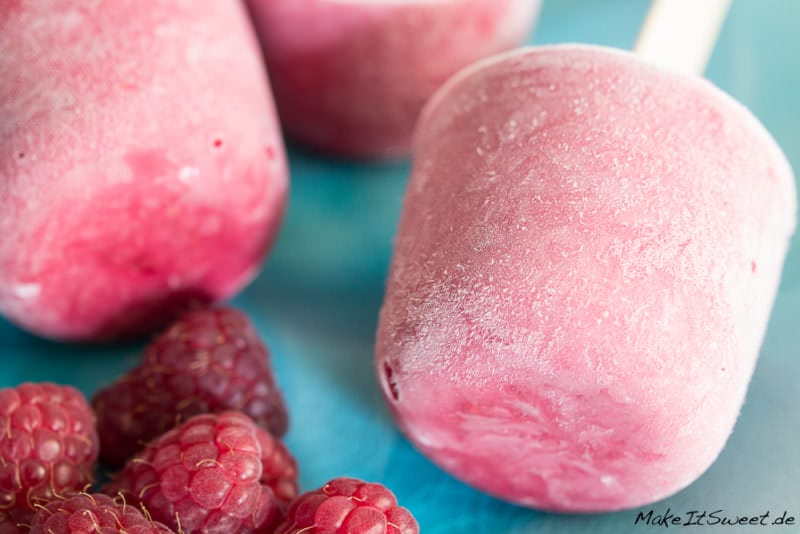 Einfaches Himbeereis mit Joghurt 2 Himbeere Joghurt Eis Rezept Sommer einfach leicht