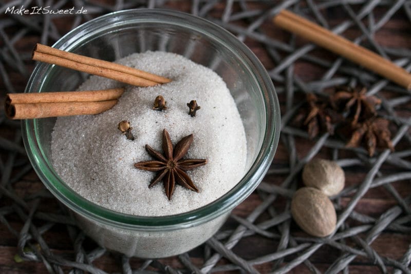 Weihnachtszucker selber machen + Weihnachtsgewürze Infos 3 Weihnachtszucker selber machen + Weihnachtsgewürze Infos - Weihnachtsgewuerze Weihnachtszucker Zimt Kardamom Nelke Sternanis Vanille Muskatnus Rezept 5