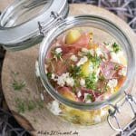 Ofenkartoffel-Schinken-Salat im Glas - Salat mit Ofenkartoffel Schinken und Feta im Glas Rezept 2