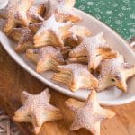 Schnelle gefüllte Weihnachtssterne - Schnelle Sterne Nutella Rezept Blaetterteig einfach