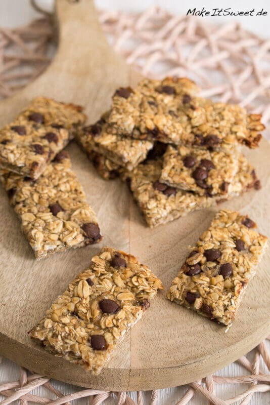 Bananen-Schoko-Müsliriegel selber machen 1 Bananen Schoko Müsliriegel selber machen Rezept